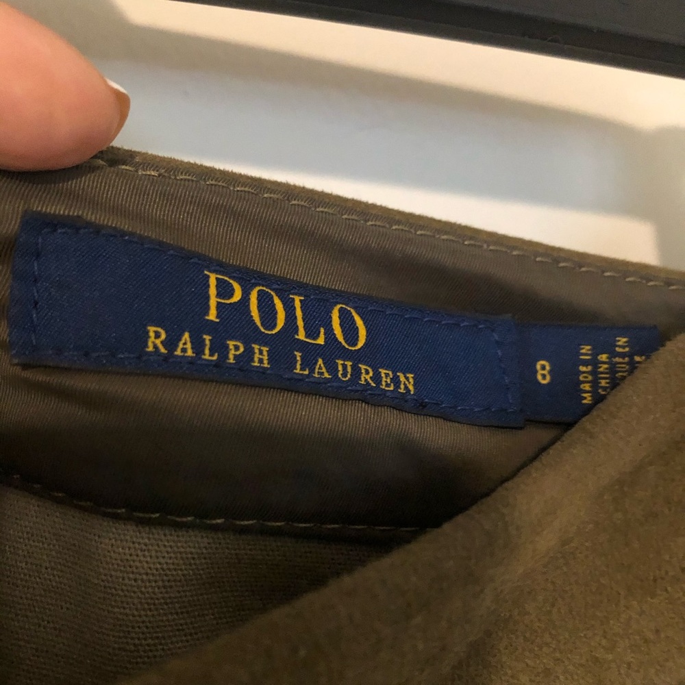 ❤️Polo Ralph Lauren Suede Mini Skirt - Picture 3 of 4